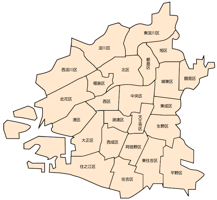 大阪市24区