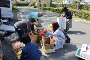 ソシオ―クホールディングス株式会社から食材一式を提供いただきました