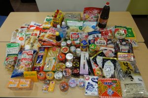 阪神高速グループから食材一式を提供いただきました