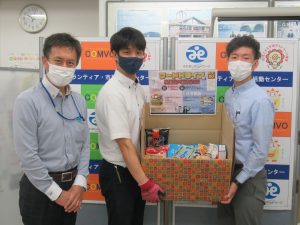 大和冷機工業株式会社から食材を提供いただきました