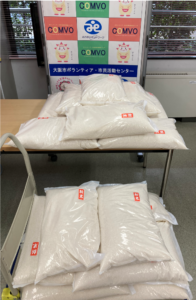 東工エンジニアリング株式会社から精米を提供いただきました